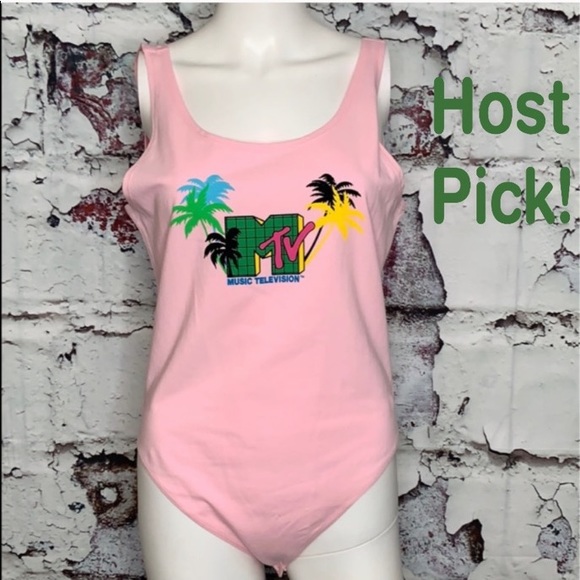 MTV Tops - MTV retro women’s xl shirt onesie